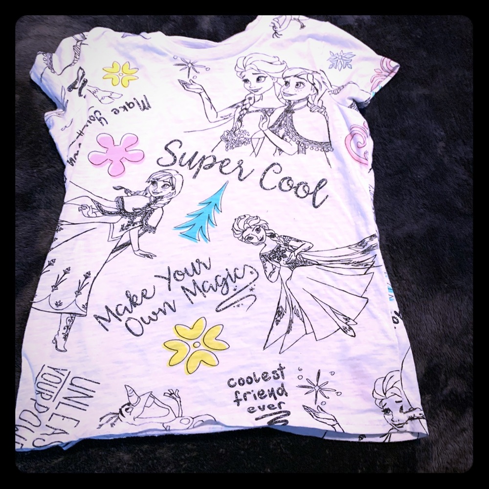 Brand new Disney Anna and Elsa shirt